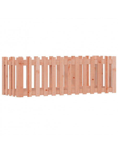 Fioriera Rialzata Giardino Recinzione 150x50x50cm Legno Douglas