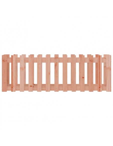 Fioriera Rialzata Giardino Recinzione 150x50x50cm Legno Douglas