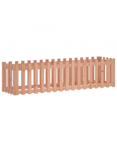 Fioriera da Giardino Recinzione 200x50x50cm Massello Douglas