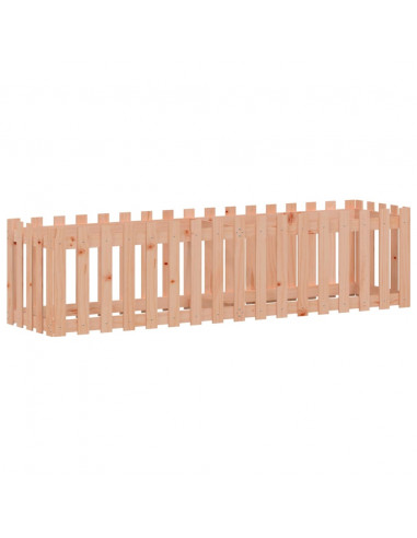 Fioriera da Giardino Recinzione 200x50x50cm Massello Douglas