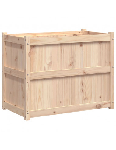 Fioriera da Giardino 90x50x70 cm in Legno Massello di Pino