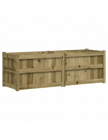 Fioriera da Giardino 150x50x50 cm in Legno di Pino Impregnato