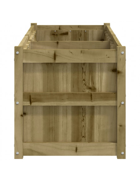 Fioriera da Giardino 150x50x50 cm in Legno di Pino Impregnato