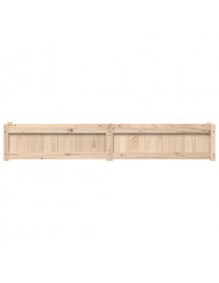 Fioriere da Giardino 2 pz in Legno Massello di Pino