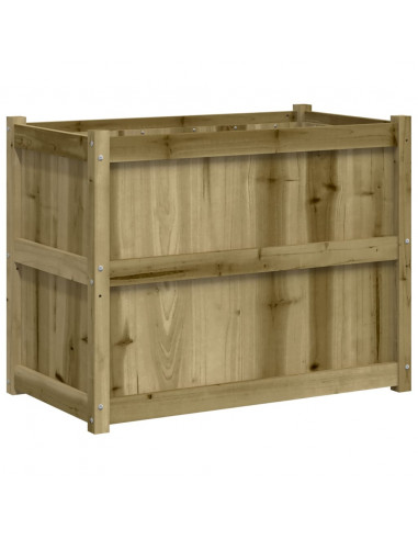 Fioriera da Giardino 90x50x70 cm in Legno di Pino Impregnato