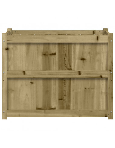 Fioriera da Giardino 90x50x70 cm in Legno di Pino Impregnato