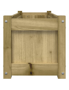 Fioriere da Giardino 2 pz in Legno di Pino Impregnato 2