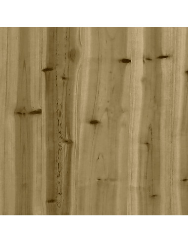 Fioriere da Giardino 2 pz in Legno di Pino Impregnato