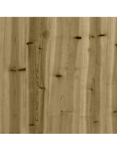 Fioriere da Giardino 2 pz in Legno di Pino Impregnato