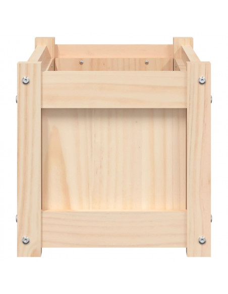 Fioriere da Giardino 2 pz in Legno Massello di Pino