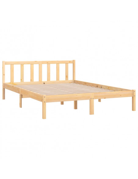 Giroletto in Legno Massello di Pino 120x190cm Small Double