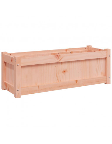 Fioriera da Giardino 90x31x31 cm in Legno Massello di Douglas