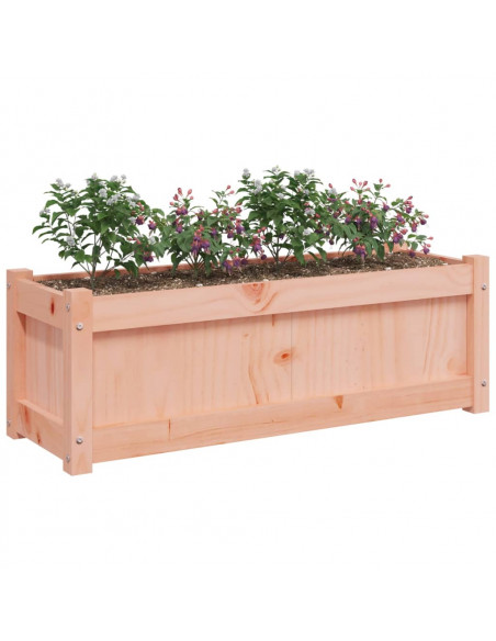 Fioriera da Giardino 90x31x31 cm in Legno Massello di Douglas