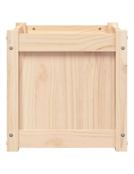 Fioriere da Giardino 2 pz in Legno Massello di Pino