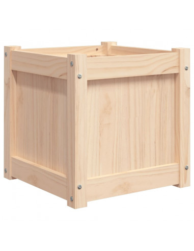 Fioriere da Giardino 2 pz in Legno Massello di Pino