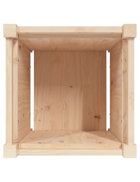 Fioriere da Giardino 2 pz in Legno Massello di Pino