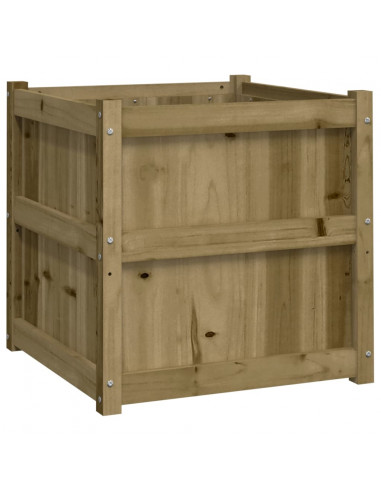 Fioriera da Giardino 60x60x60 cm in Legno di Pino Impregnato