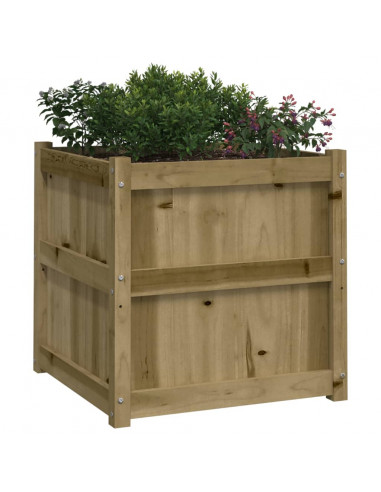 Fioriera da Giardino 60x60x60 cm in Legno di Pino Impregnato