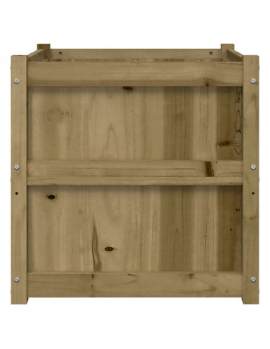 Fioriera da Giardino 60x60x60 cm in Legno di Pino Impregnato