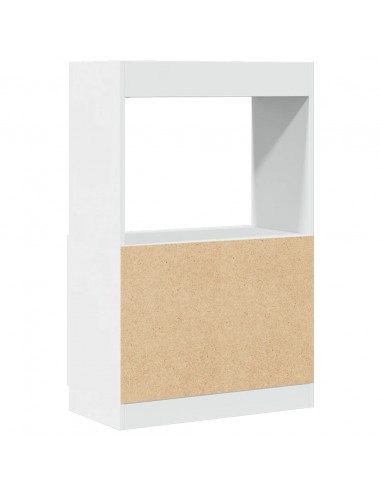 Credenza Bianca 63x33x100 cm in Truciolato