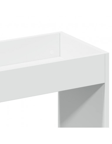 Credenza Bianca 63x33x100 cm in Truciolato