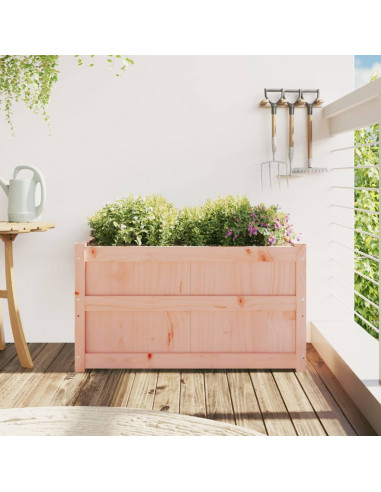 Fioriera da Giardino 90x50x50 cm in Legno Massello di Douglas