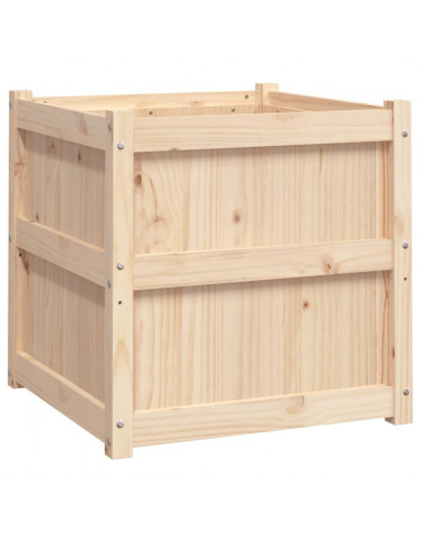 Fioriere da Giardino 2 pz in Legno Massello di Pino