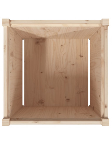 Fioriere da Giardino 2 pz in Legno Massello di Pino