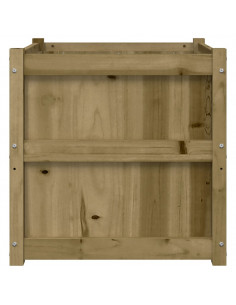 Fioriere da Giardino 2 pz in Legno di Pino Impregnato 2