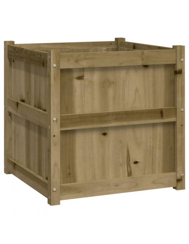 Fioriere da Giardino 2 pz in Legno di Pino Impregnato