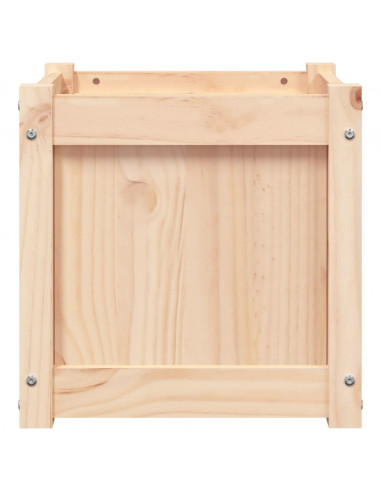 Fioriera da Giardino 40x40x40 cm in Legno Massello di Pino