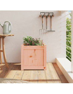 Fioriera da Giardino 40x40x40 cm in Legno Massello di Douglas 2