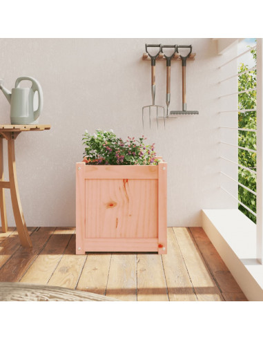 Fioriera da Giardino 40x40x40 cm in Legno Massello di Douglas