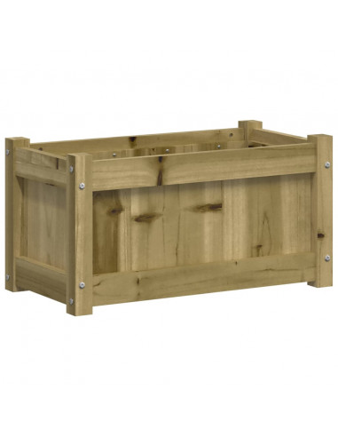 Fioriere da Giardino 2 pz in Legno di Pino Impregnato