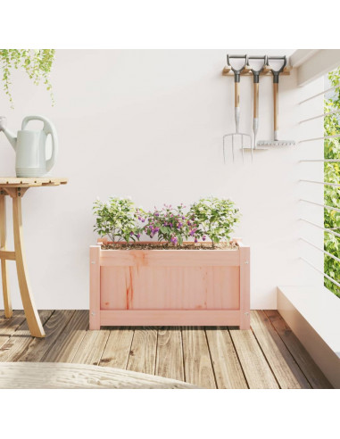 Fioriera da Giardino 60x31x31 cm in Legno Massello di Douglas