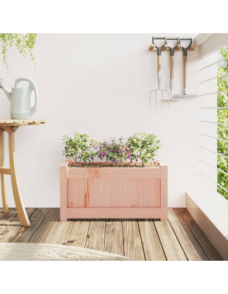Fioriera da Giardino 60x31x31 cm in Legno Massello di Douglas
