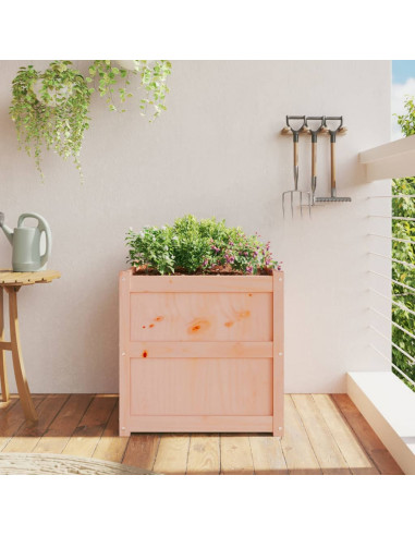 Fioriera da Giardino 60x60x60 cm in Legno Massello Di Douglas