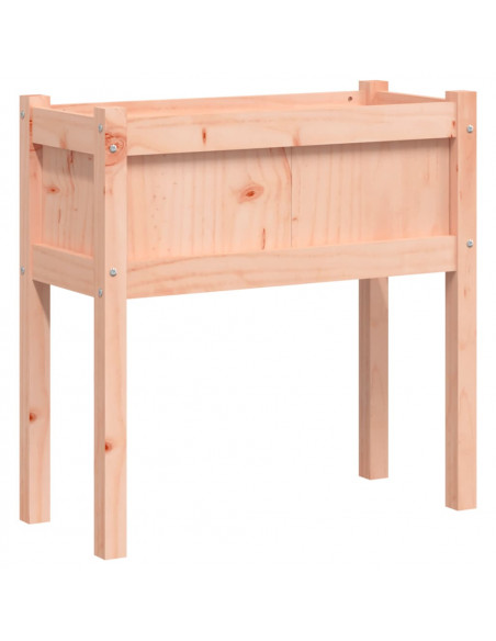 Fioriere da Giardino 2 pz con Gambe Legno Massello di Douglas