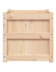 Fioriere da Giardino 2 pz in Legno Massello di Pino 2