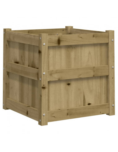 Fioriere da Giardino 2 pz in Legno di Pino Impregnato