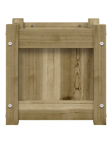 Fioriere da Giardino 2 pz in Legno di Pino Impregnato