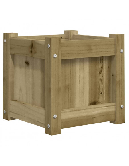 Fioriere da Giardino 2 pz in Legno di Pino Impregnato