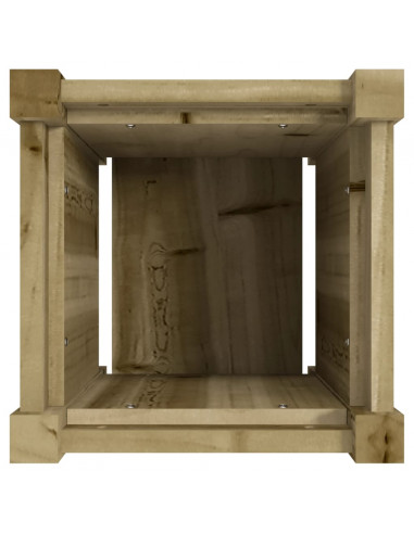 Fioriere da Giardino 2 pz in Legno di Pino Impregnato