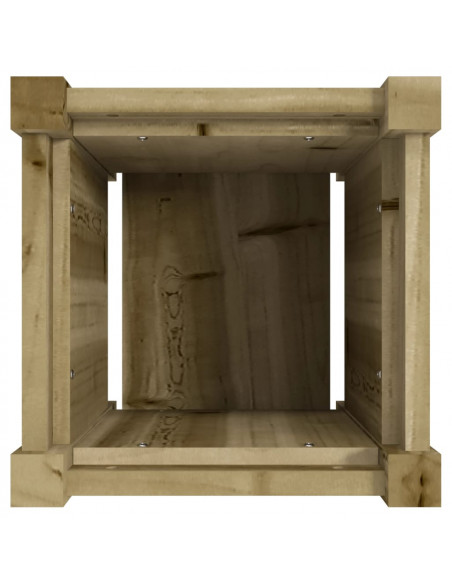 Fioriere da Giardino 2 pz in Legno di Pino Impregnato