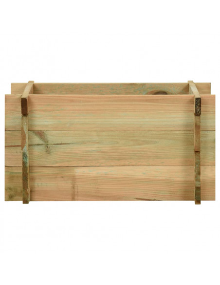 Fioriera Giardino Letto Vegetale Legno Pino Impregnato 40 cm