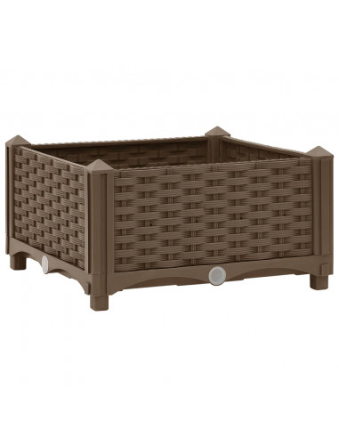 Fioriera Rialzata 40x40x23 cm in Polipropilene