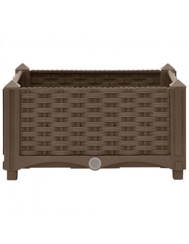 Fioriera Rialzata 40x40x23 cm in Polipropilene