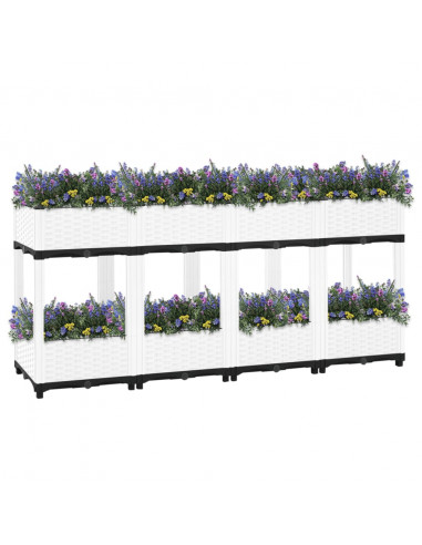 Fioriera Rialzata 160x40x71 cm in Polipropilene