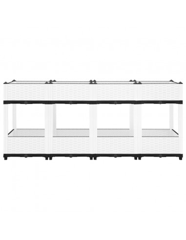 Fioriera Rialzata 160x40x71 cm in Polipropilene