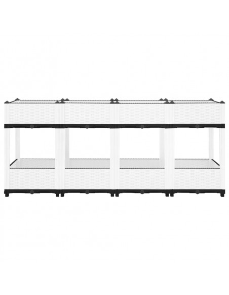 Fioriera Rialzata 160x40x71 cm in Polipropilene